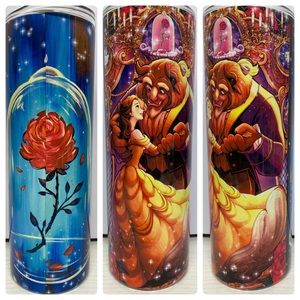Beauty and Beast Tumbler